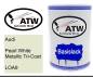 Preview: Audi, Pearl White Metallic Tricoat, LOA9: 500ml Lackdose, von ATW Autoteile West.